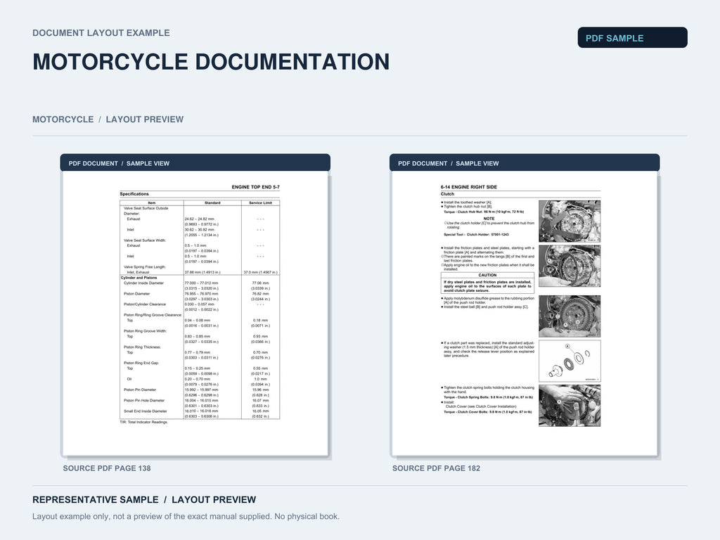 Representative document layout example; not the exact manual supplied.