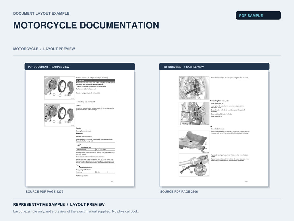 Representative document layout example; not the exact manual supplied.
