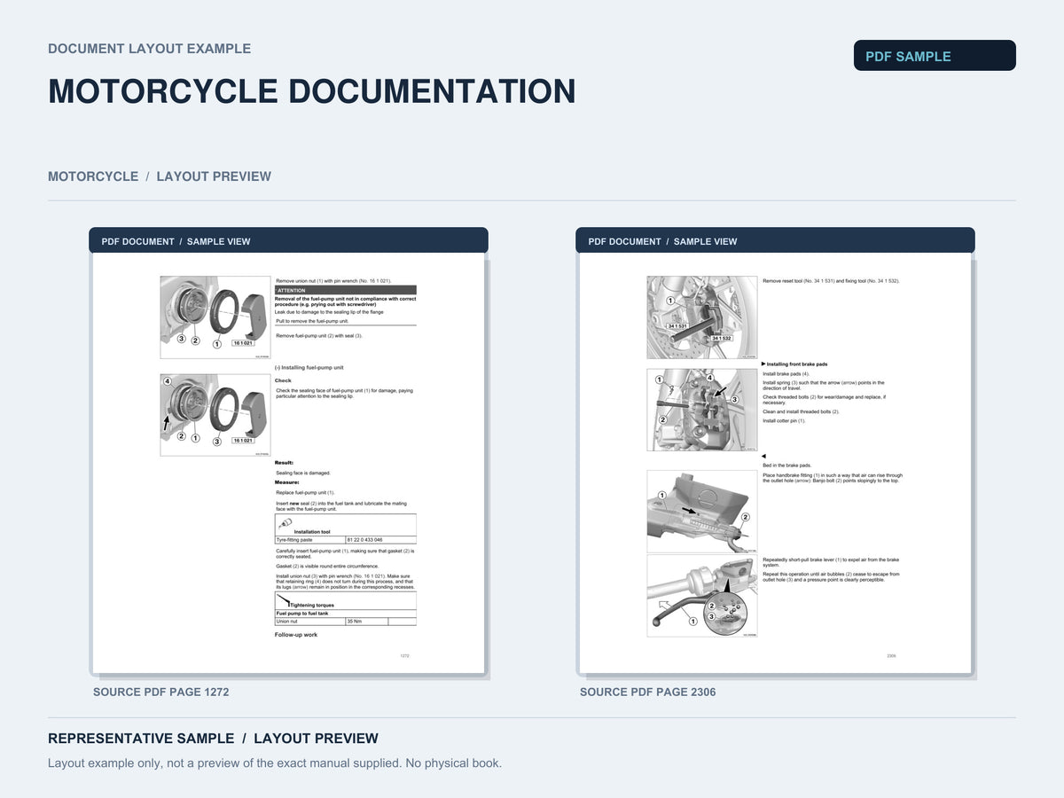 Representative document layout example; not the exact manual supplied.