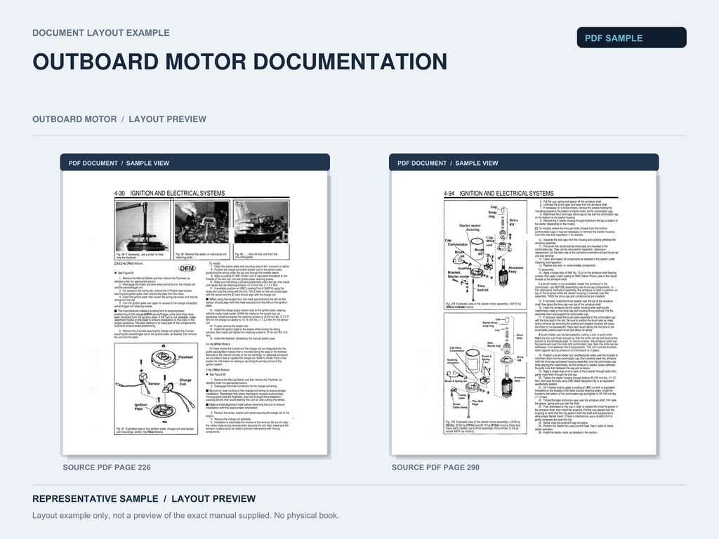 Representative document layout example; not the exact manual supplied.