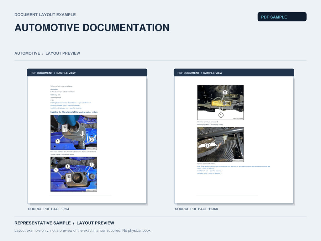 Representative document layout example; not the exact manual supplied.