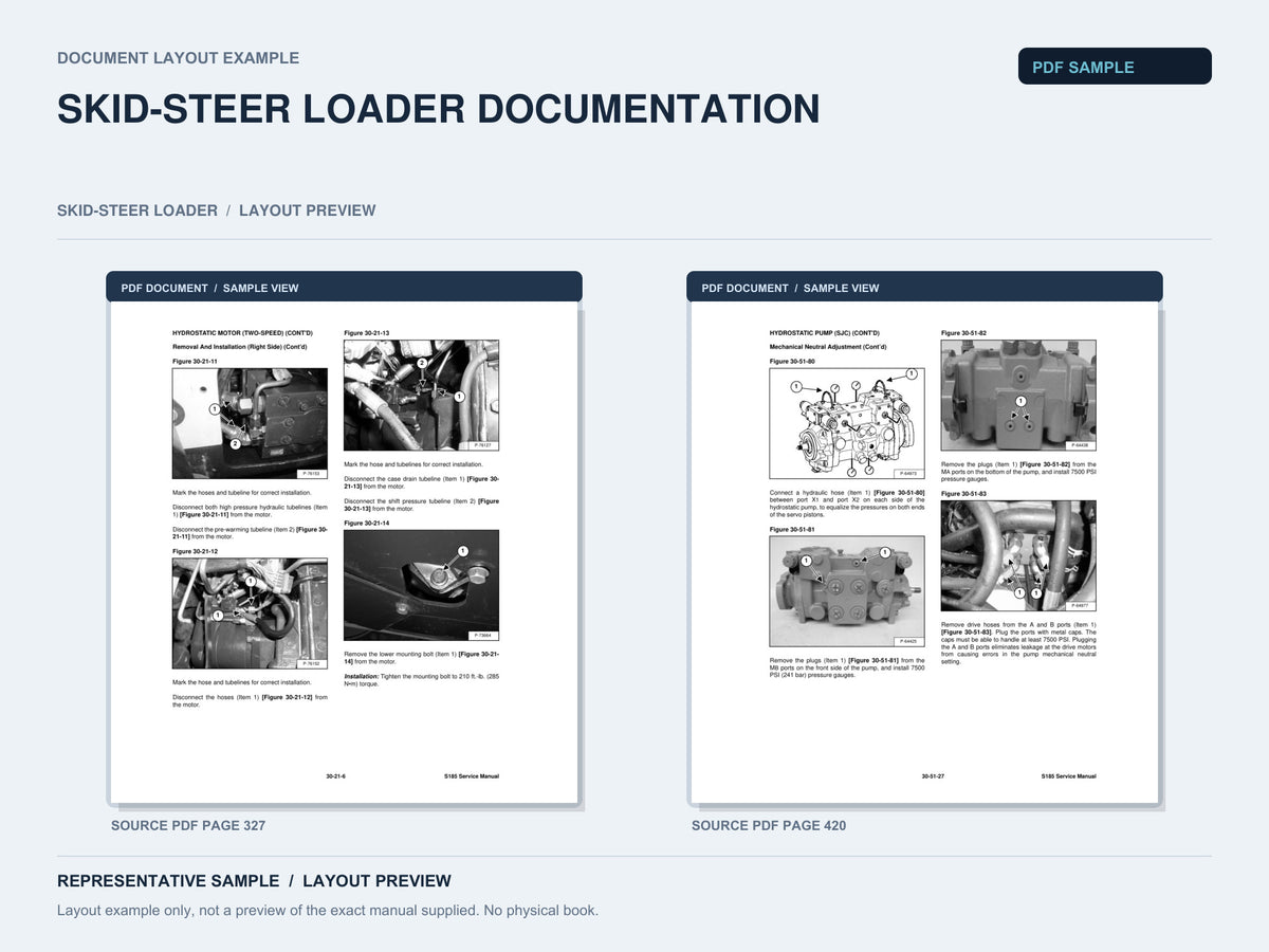 Representative document layout example; not the exact manual supplied.