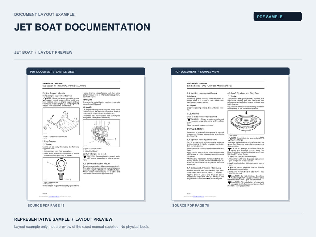 Representative document layout example; not the exact manual supplied.