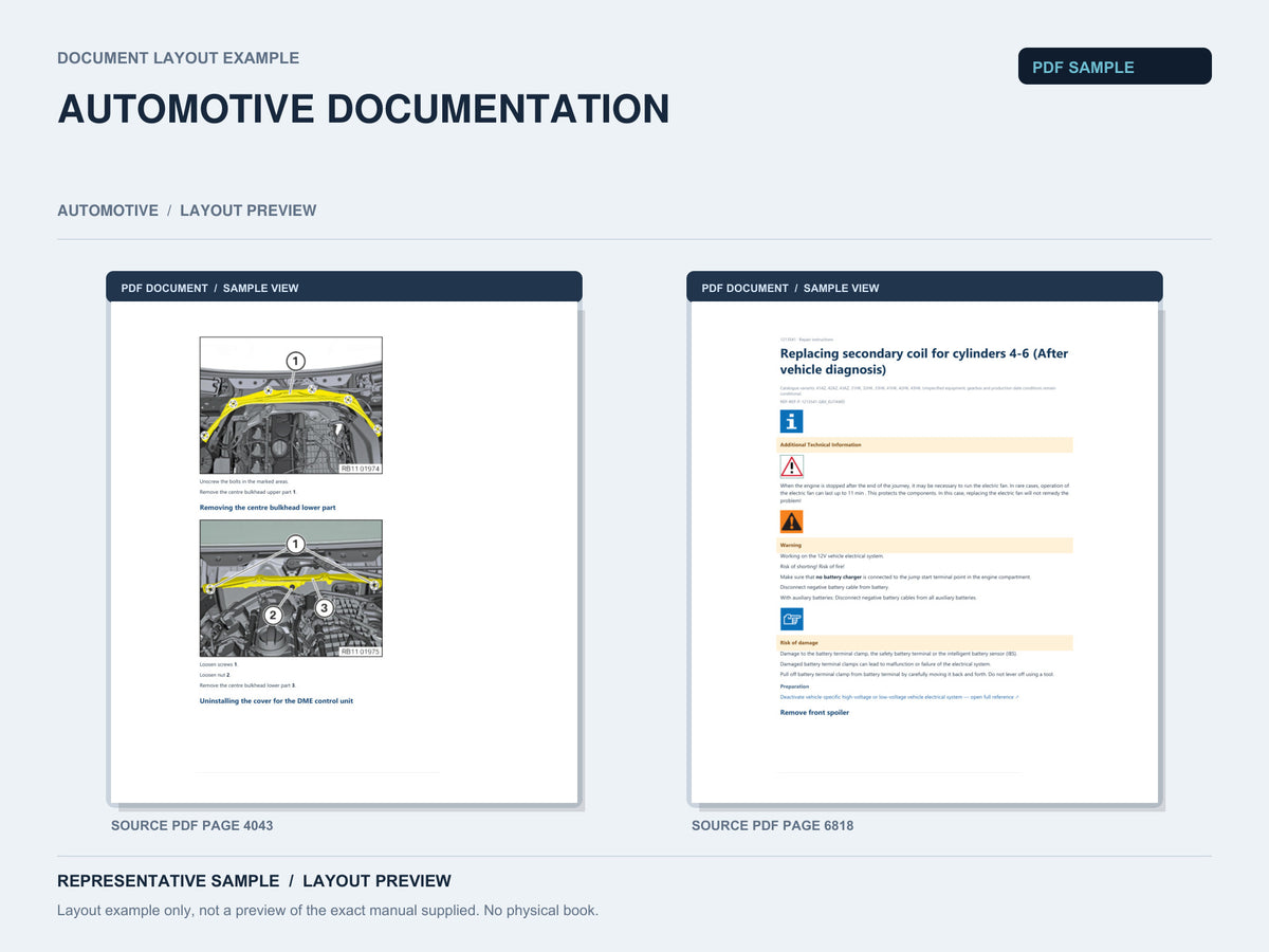 Representative document layout example; not the exact manual supplied.