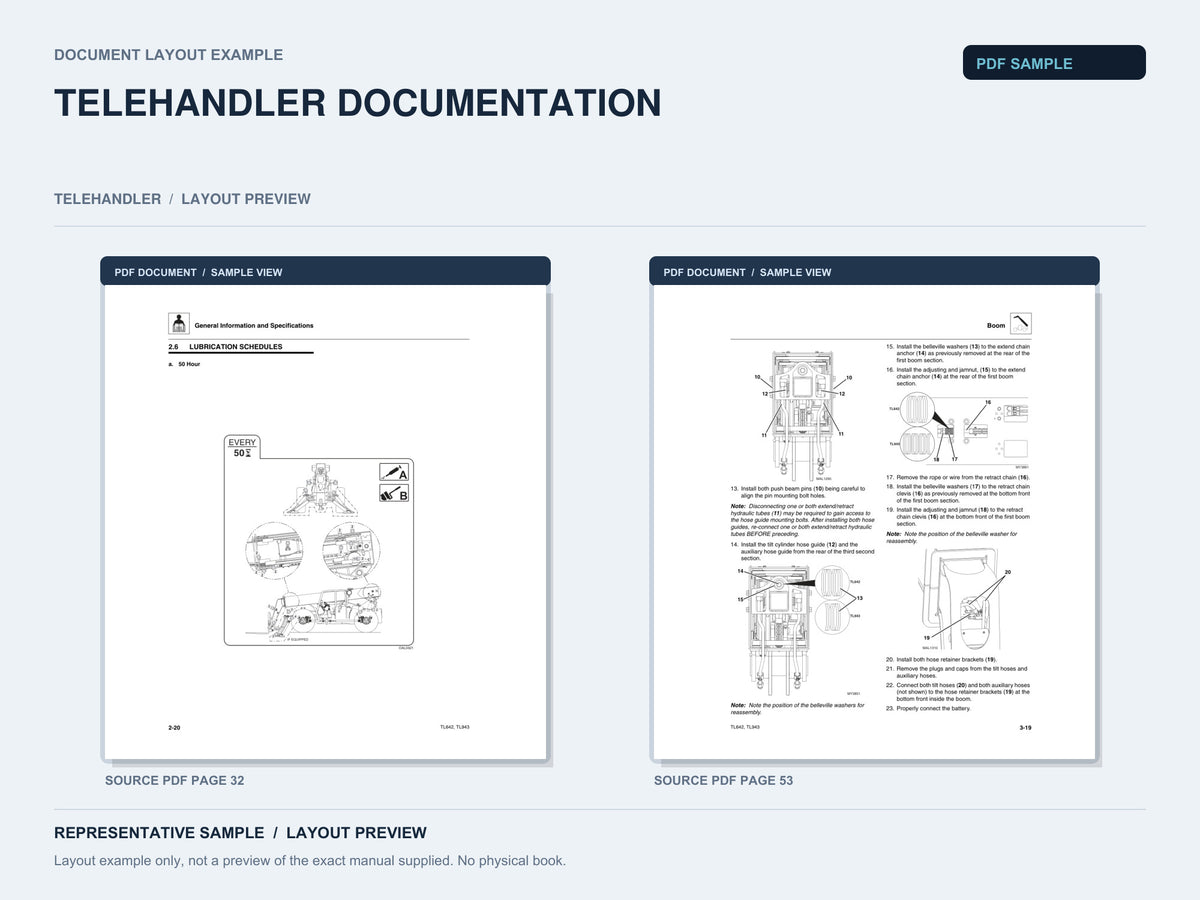 Representative document layout example; not the exact manual supplied.