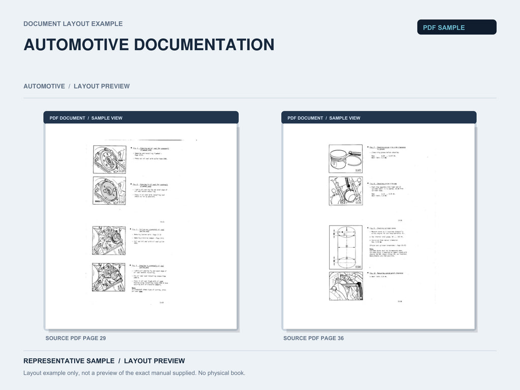 Representative document layout example; not the exact manual supplied.