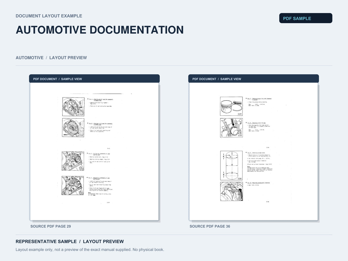 Representative document layout example; not the exact manual supplied.