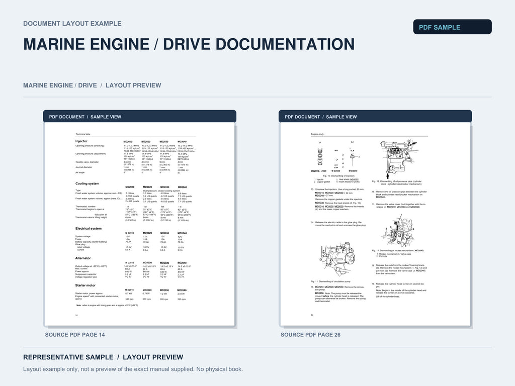 Representative document layout example; not the exact manual supplied.