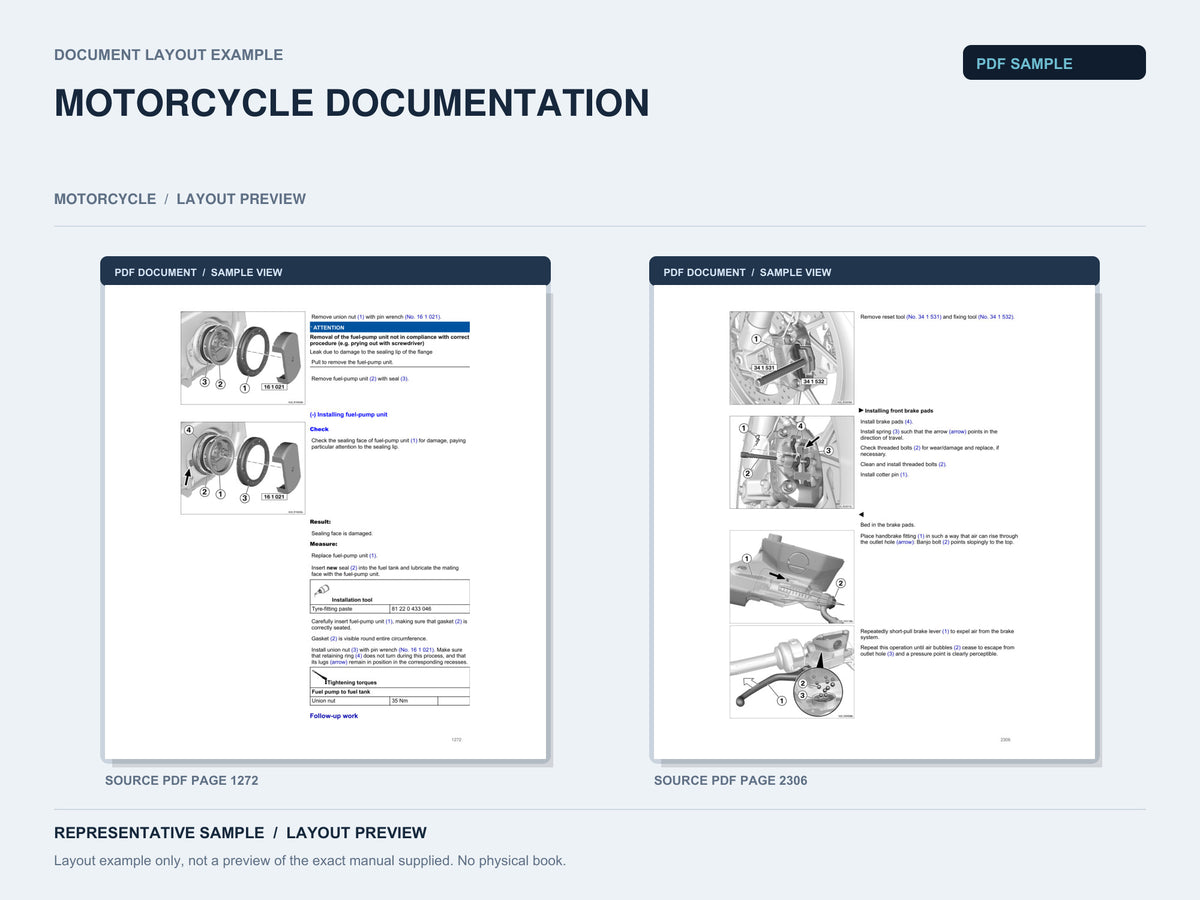 Representative document layout example; not the exact manual supplied.