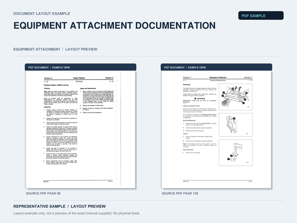 Representative document layout example; not the exact manual supplied.