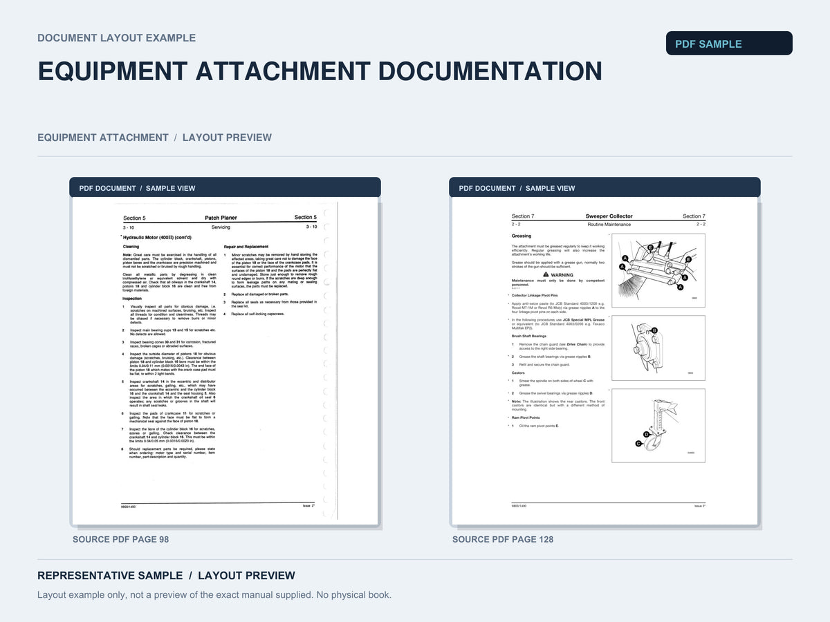 Representative document layout example; not the exact manual supplied.