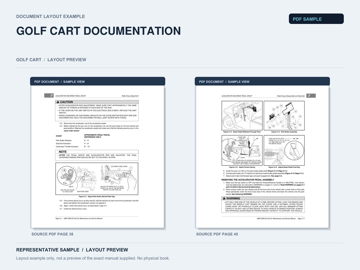 Representative document layout example; not the exact manual supplied.
