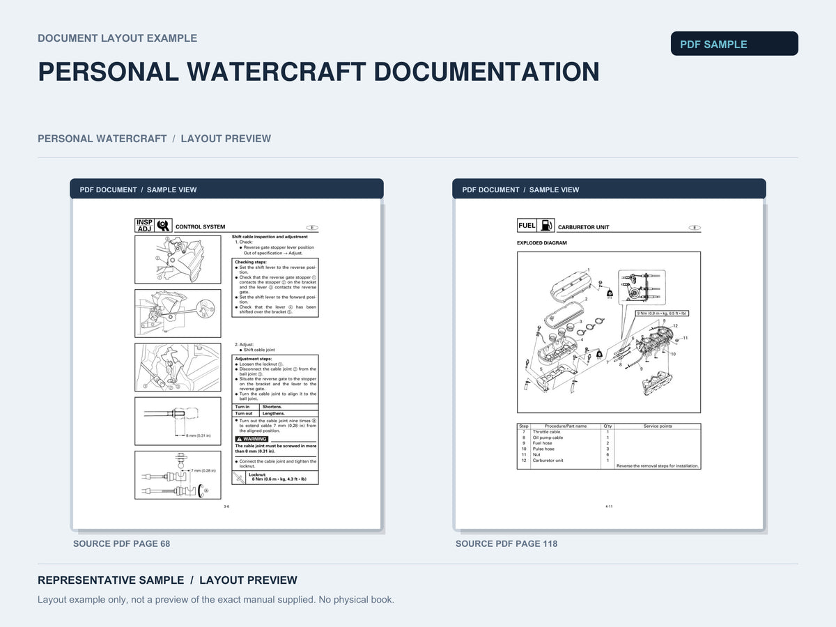 Representative document layout example; not the exact manual supplied.