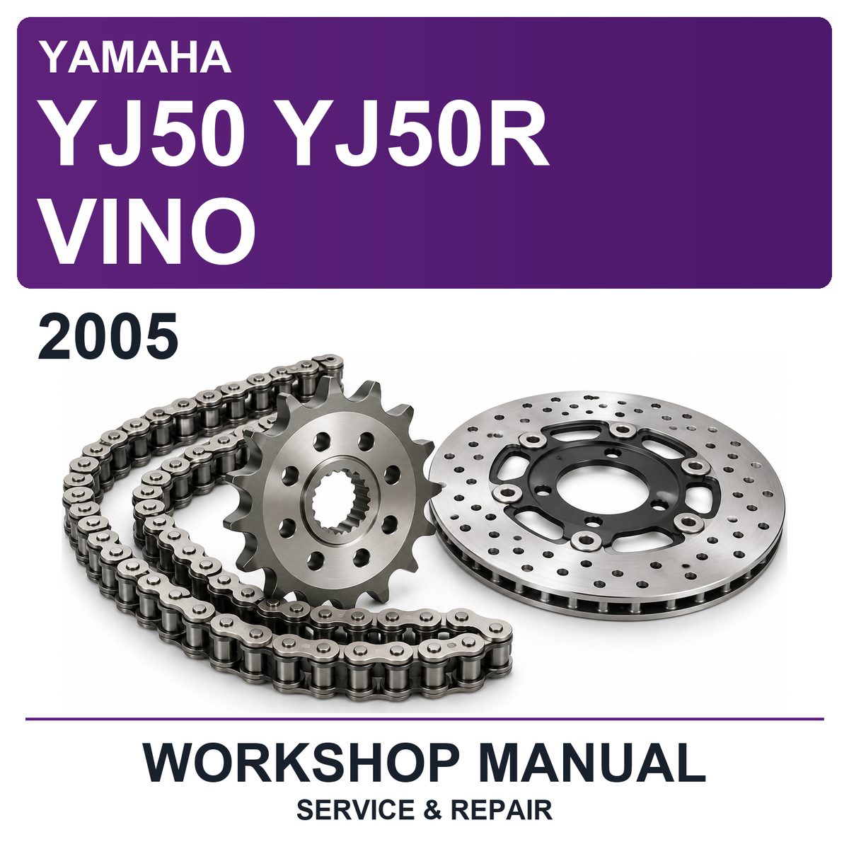 2005 Yamaha YJ50 YJ50R Vino Workshop Service & Repair Manual