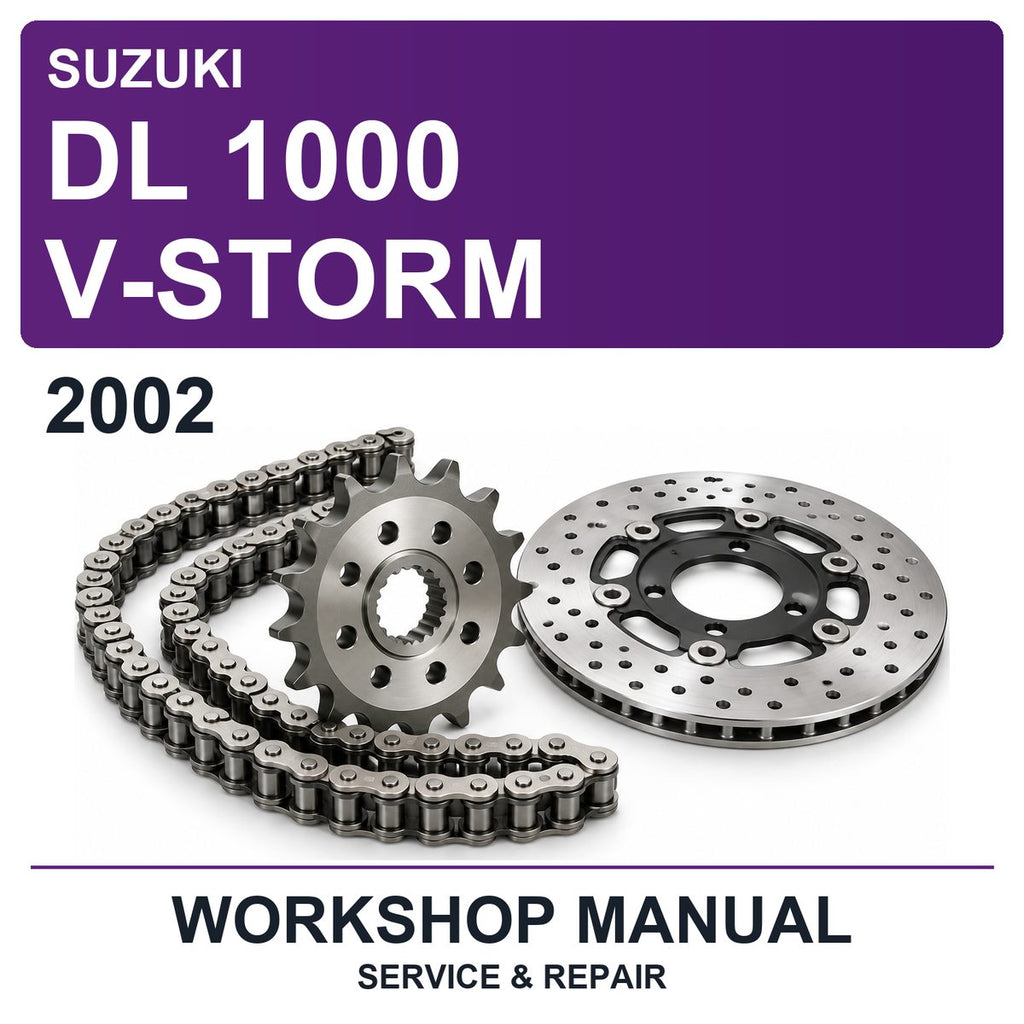2002 Suzuki DL 1000 V-Storm Workshop Service & Repair Manual