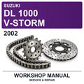 2002 Suzuki DL 1000 V-Storm Workshop Service & Repair Manual