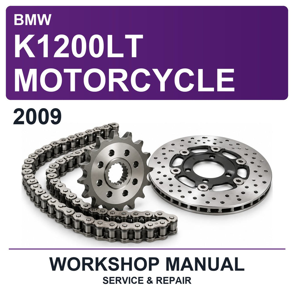 2009 BMW K1200LT Motorcycle Workshop Service & Repair Manual