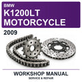 2009 BMW K1200LT Motorcycle Workshop Service & Repair Manual