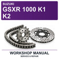 Suzuki Gsxr 1000 K1 K2 Workshop Service & Repair Manual