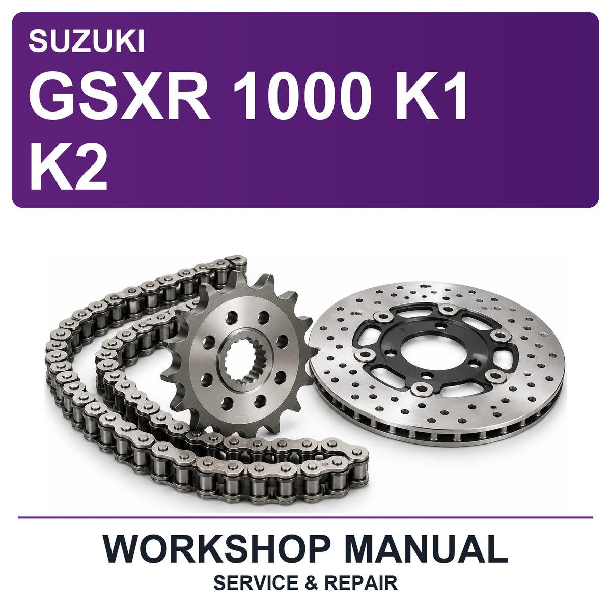 Suzuki Gsxr 1000 K1 K2 Workshop Service & Repair Manual
