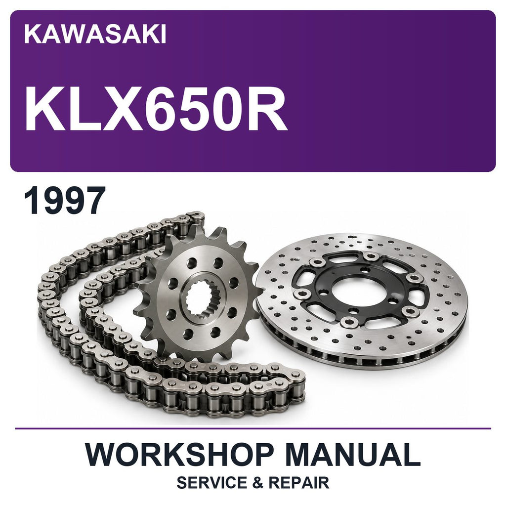 1997 Kawasaki KLX650R Workshop Service & Repair Manual