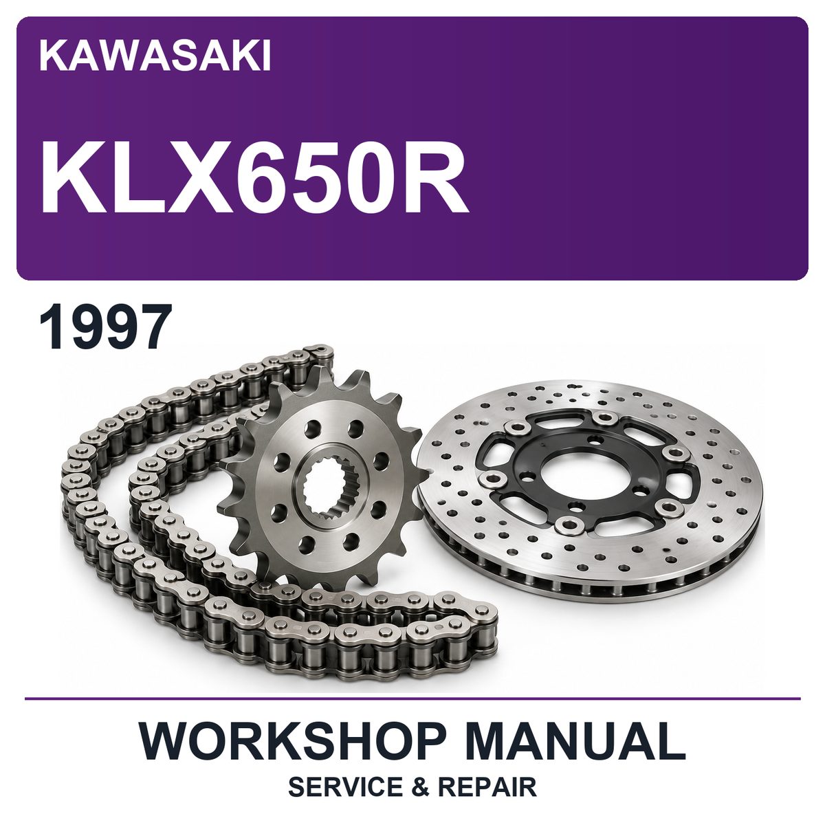 1997 Kawasaki KLX650R Workshop Service & Repair Manual