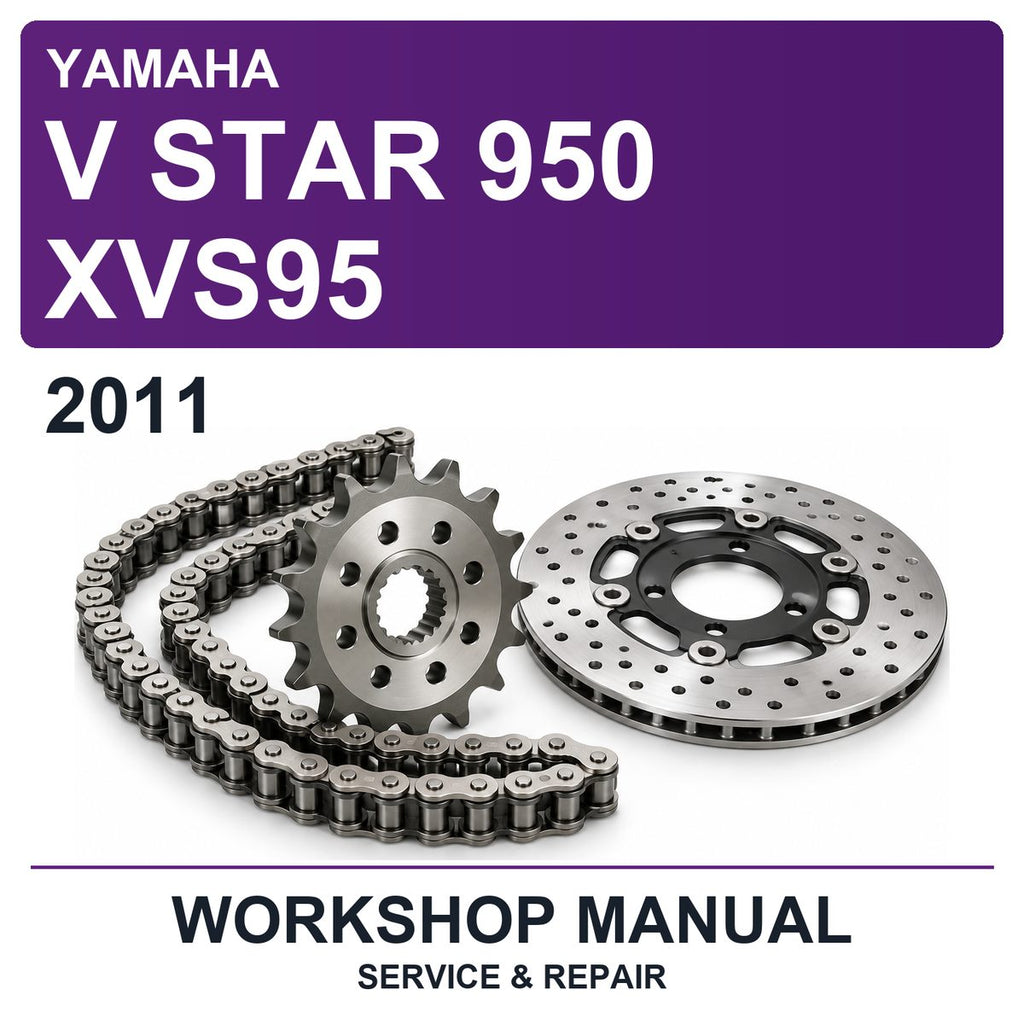2011 Yamaha V Star 950 XVS95 Workshop Service & Repair Manual