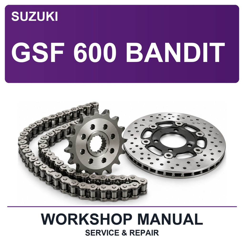 Suzuki GSF 600 Bandit Workshop Service & Repair Manual