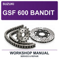 Suzuki GSF 600 Bandit Workshop Service & Repair Manual