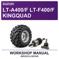 Suzuki LT-A400/F LT-F400/F Kingquad Workshop Service & Repair Manual