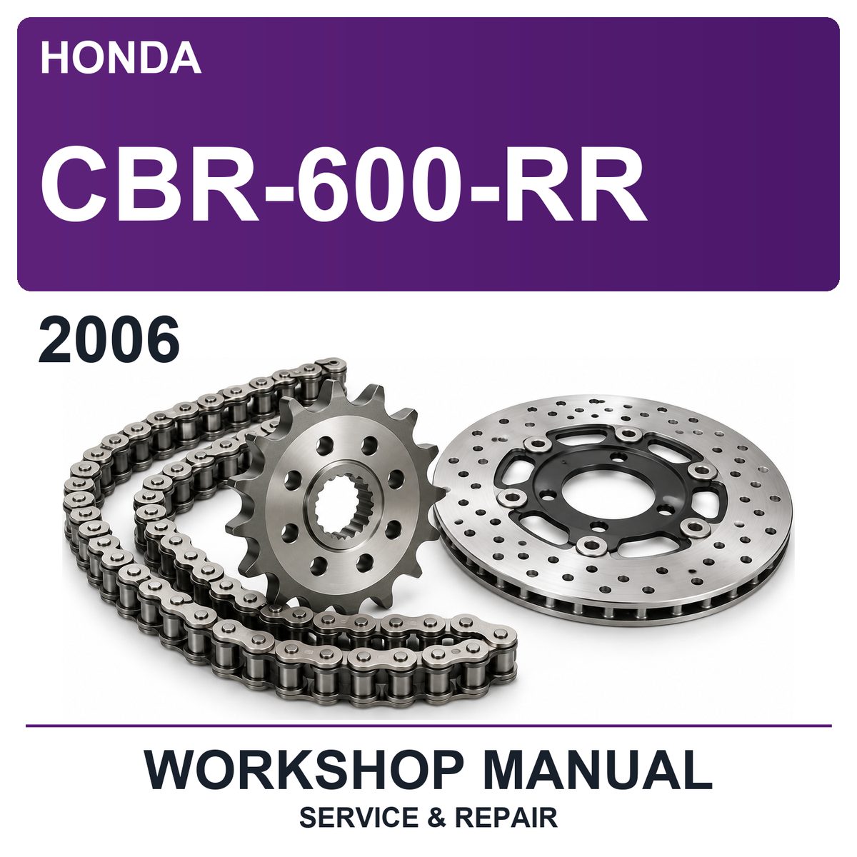 2006 Honda CBR-600-RR Workshop Service & Repair Manual
