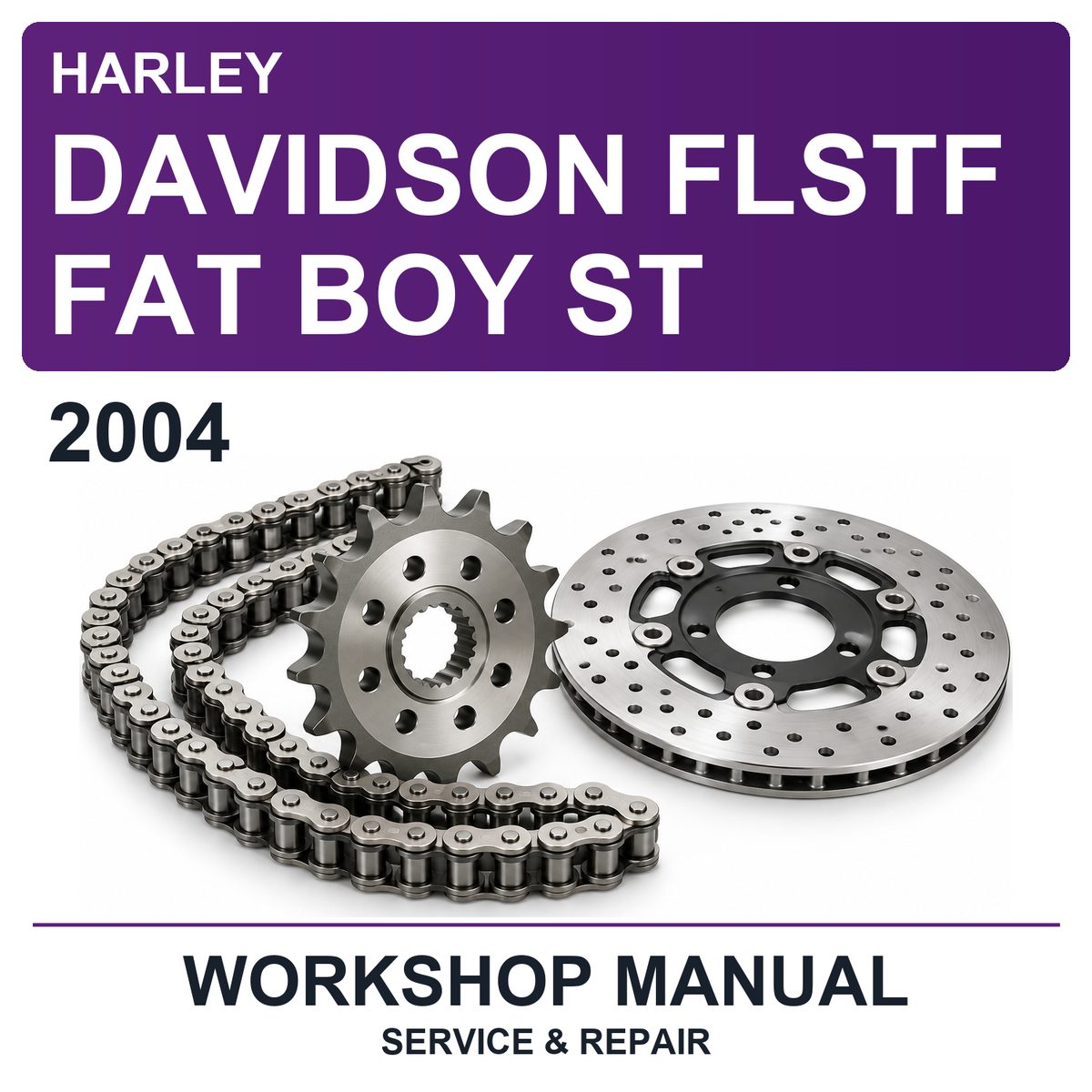 2004 Harley Davidson Flstf Fat Boy ST Workshop Service & Repair Manual