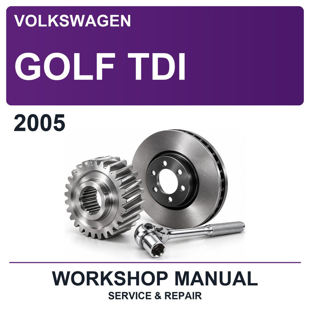 2005 Volkswagen Golf TDI Workshop Service & Repair Manual