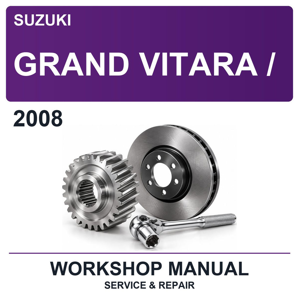 2008 Suzuki Grand Vitara / Workshop Service & Repair Manual