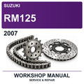 2007 Suzuki RM125 Workshop Service & Repair Manual