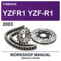 2003 Yamaha YZFR1 YZF-R1 Workshop Service & Repair Manual
