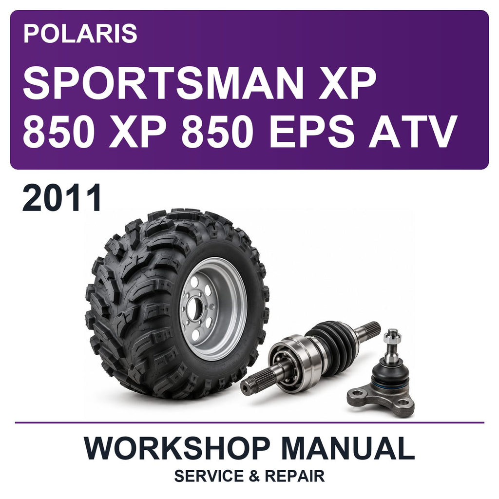 2011 Polaris Sportsman XP 850 XP 850 EPS ATV Workshop Service & Repair Manual