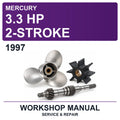 1997 Mercury 3.3 HP 2-Stroke Workshop Service & Repair Manual