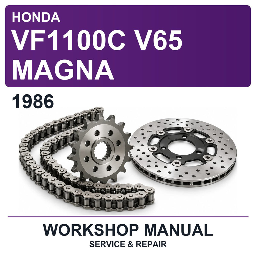 1986 Honda VF1100C V65 Magna Workshop Service & Repair Manual