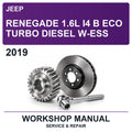 2019 Jeep Renegade 1.6L I4 B Eco Turbo Diesel W-ESS Workshop Service & Repair Manual