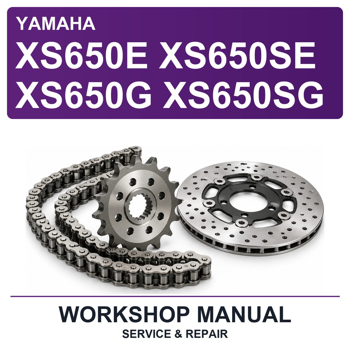 Yamaha XS650E XS650SE XS650G XS650SG Workshop Service & Repair Manual