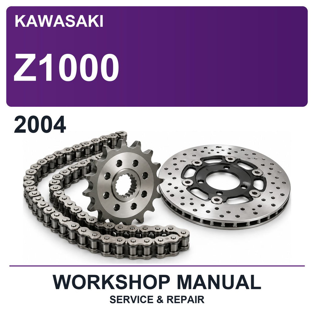 2004 Kawasaki Z1000 Workshop Service & Repair Manual