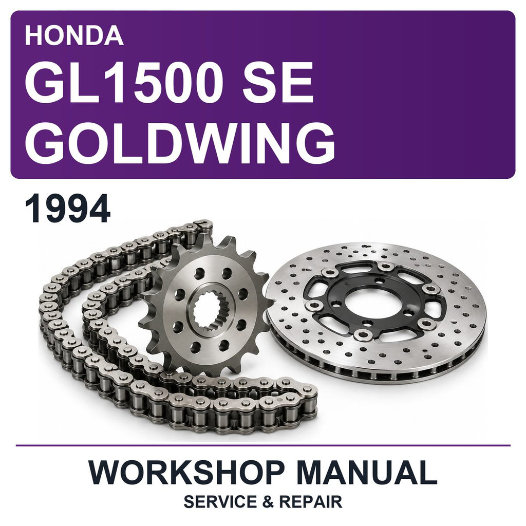 1994 Honda GL1500 SE Goldwing Workshop Service & Repair Manual