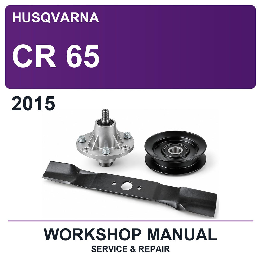 2015 Husqvarna CR 65 Workshop Service & Repair Manual