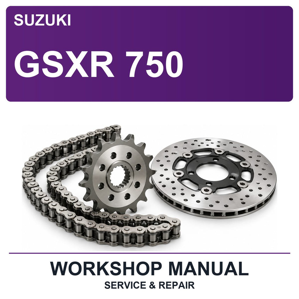 Suzuki Gsxr 750 Workshop Service & Repair Manual