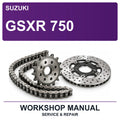 Suzuki Gsxr 750 Workshop Service & Repair Manual