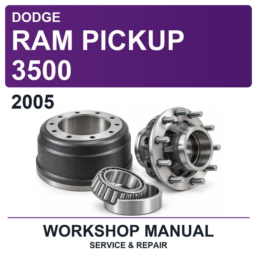 2005 Dodge Ram Pickup 3500 Workshop Service & Repair Manual