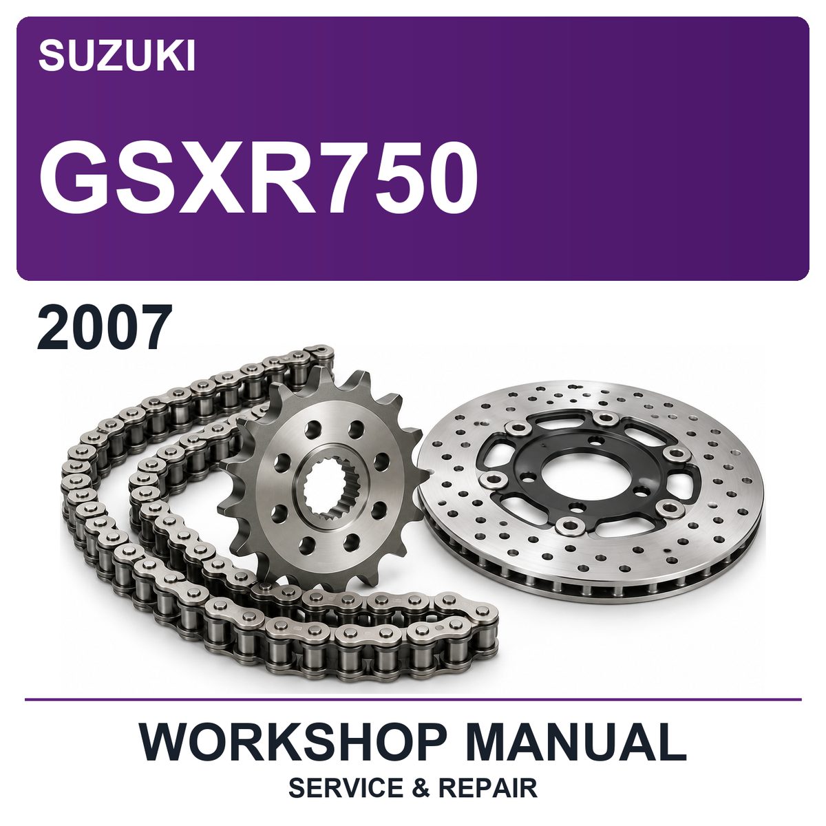 2007 Suzuki GSXR750 Workshop Service & Repair Manual