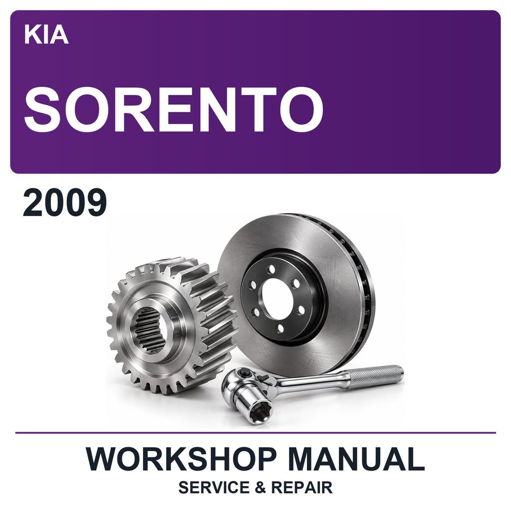2009 Kia Sorento Workshop Service & Repair Manual