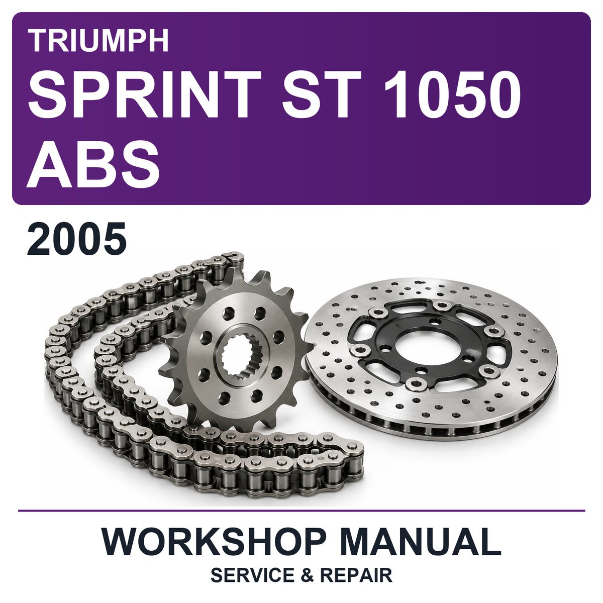 2005 Triumph Sprint ST 1050 ABS Workshop Service & Repair Manual